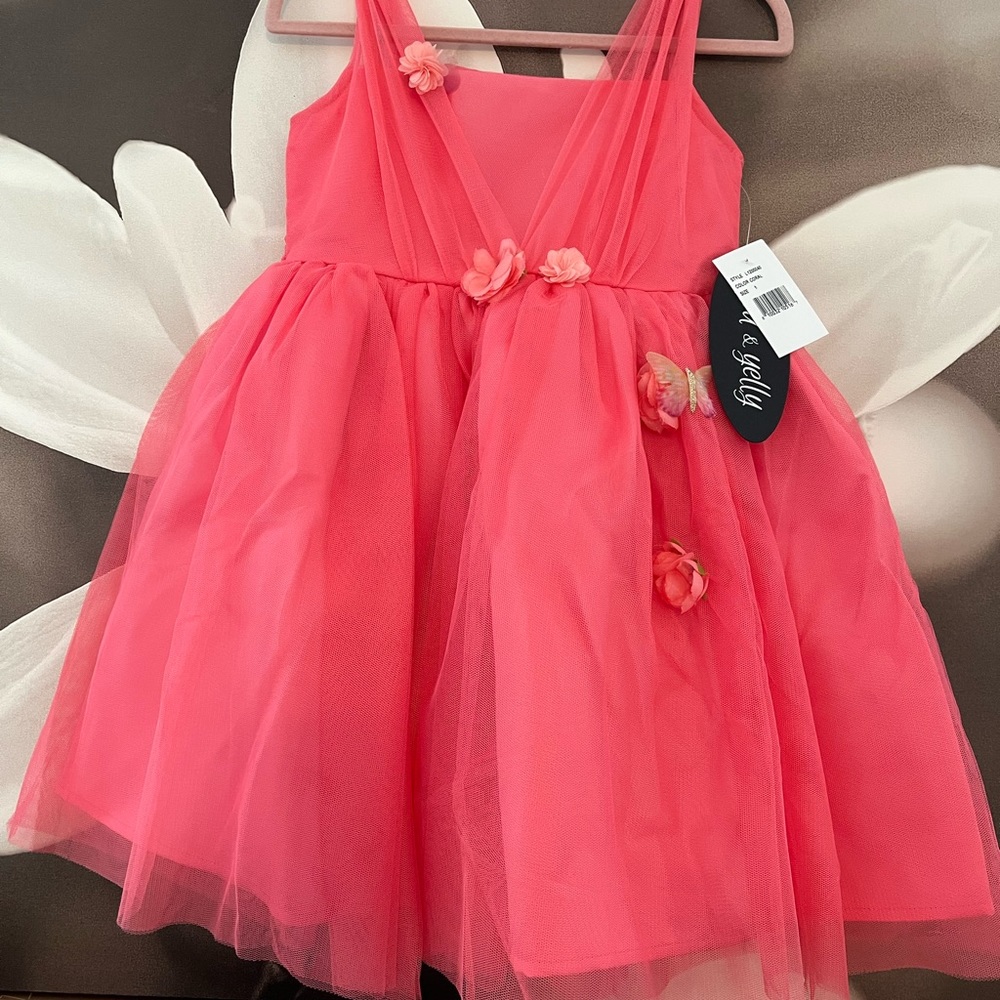 NWT flower girls party/holiday dress 5T